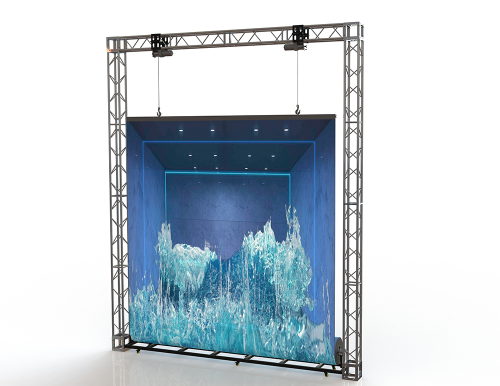 LED Rental Rolling Display